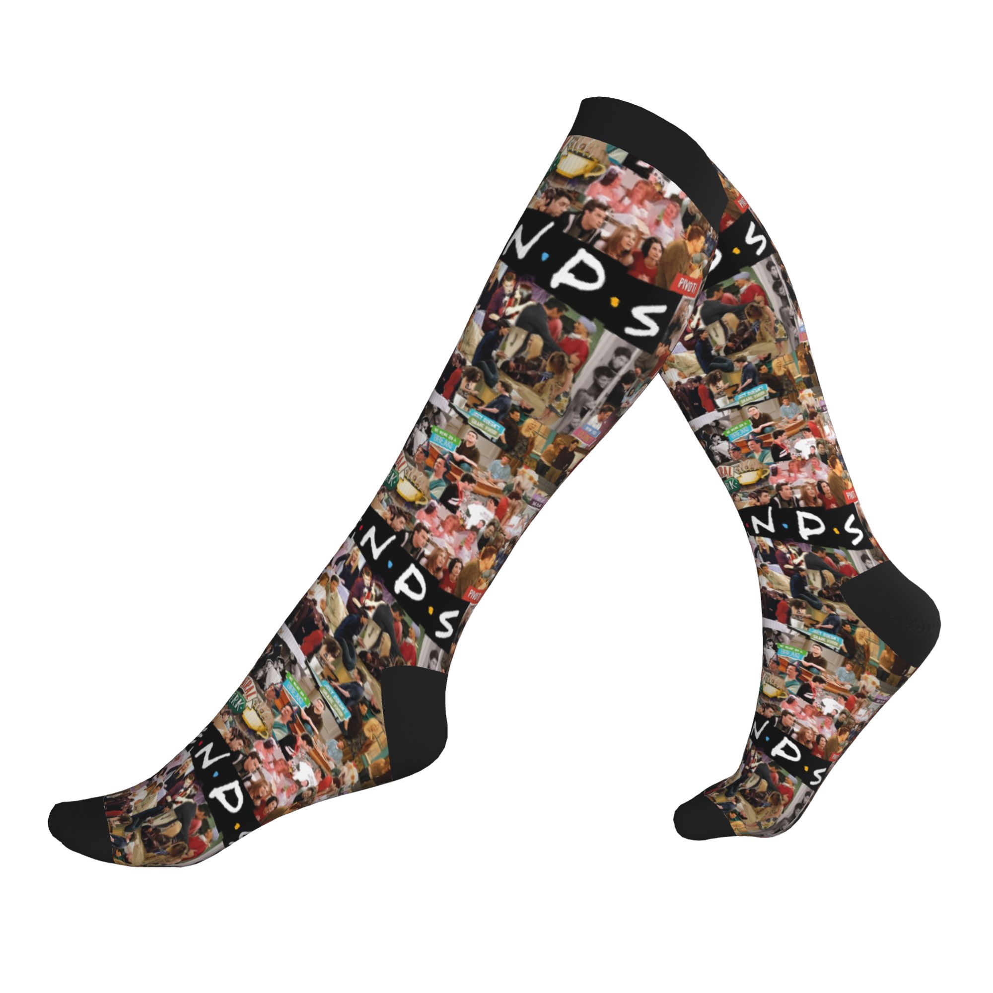 No Show Sock Women - TV Show Friends Symbol Dress Socks