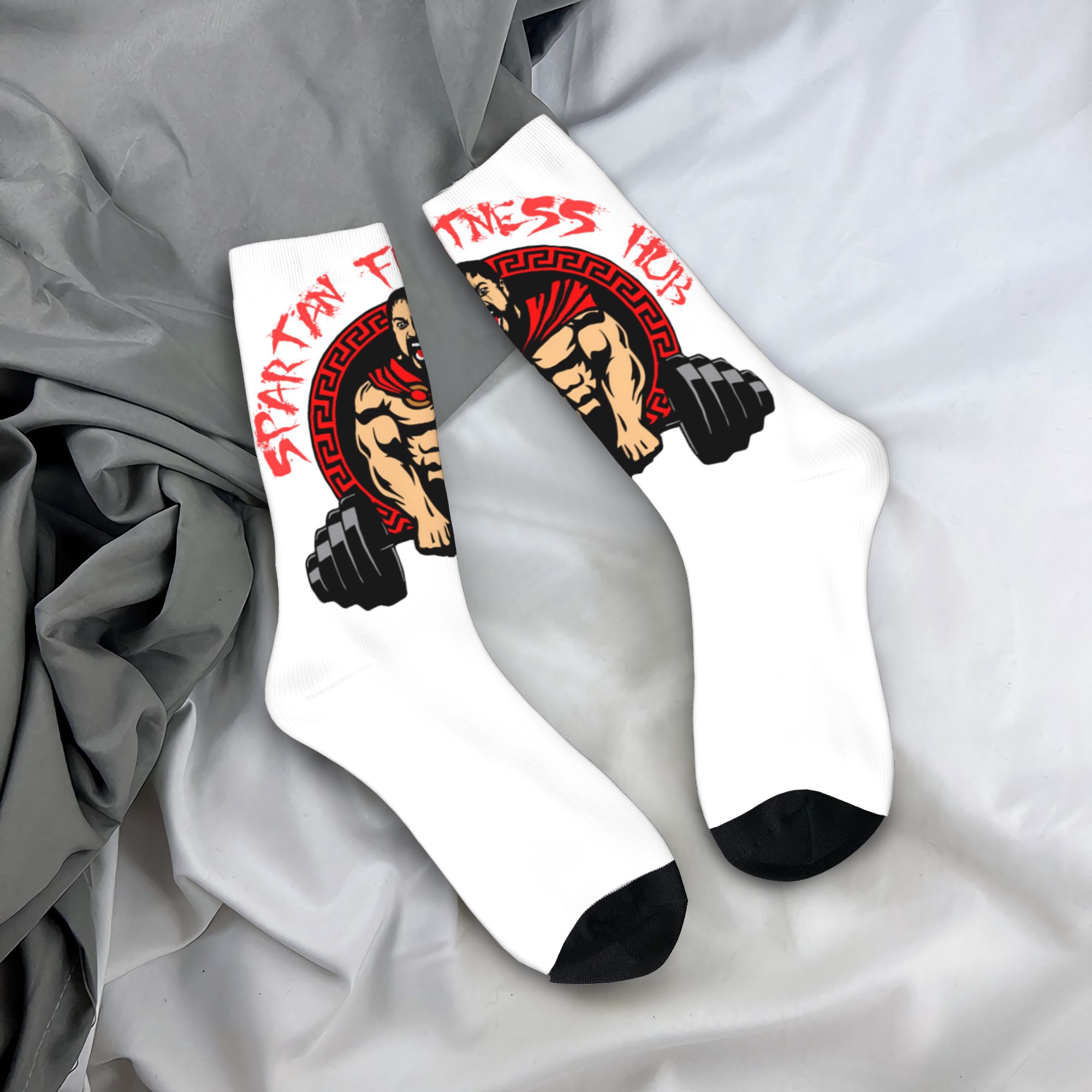 Custom Spartan Gym Men's Crew  - Dress Sock Men review and price
