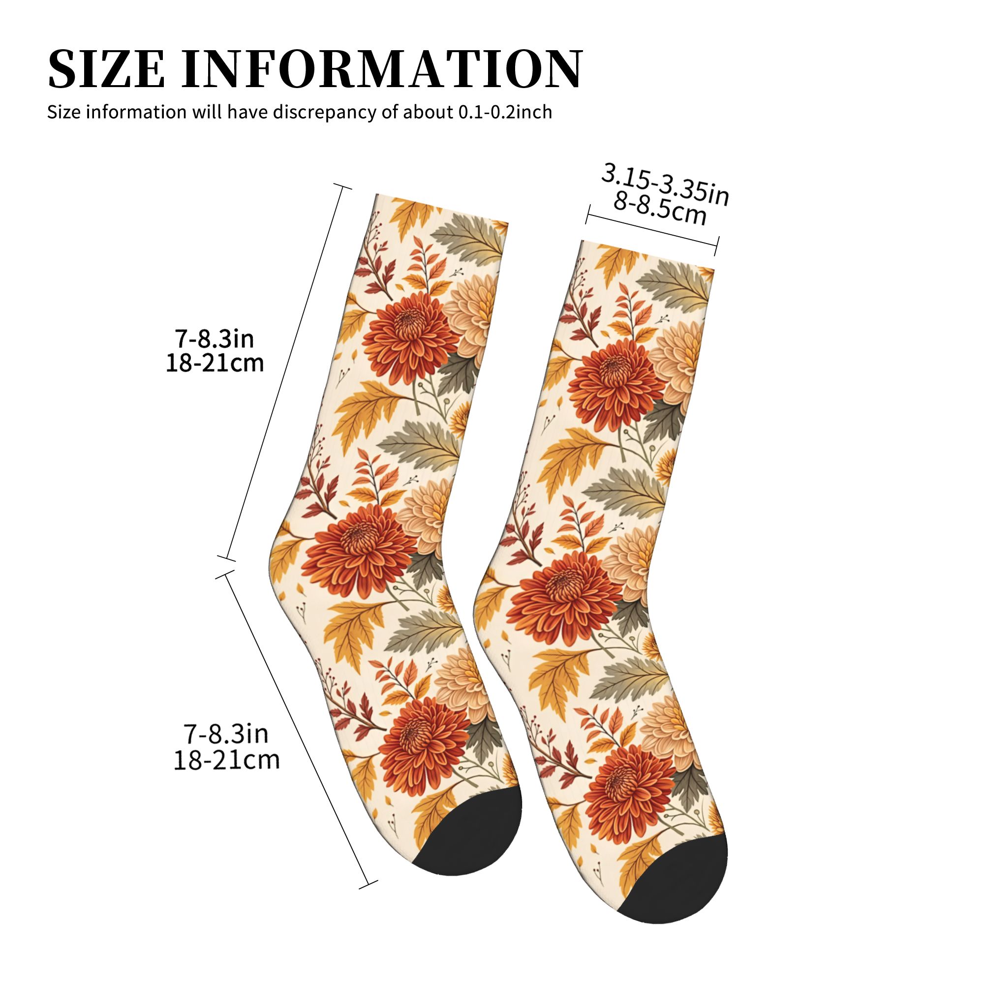 Fun Mens Autumn Chrysanthemum  - Dress Sock Men review and price