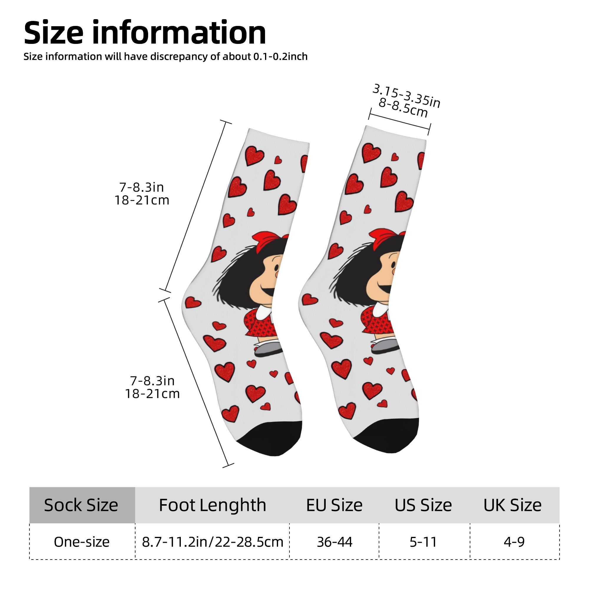 Custom Humor M-Mafalda Dress S - Dress Sock Men review and price