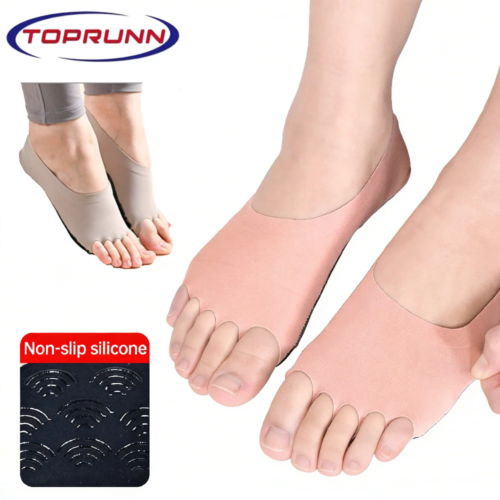 1Pair Toeless Yoga Socks for W - Grip Sock Yoga review and price
