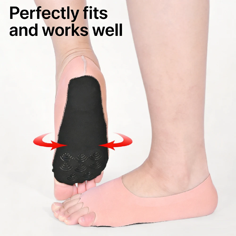1Pair Toeless Yoga Socks for W - Grip Sock Yoga review and price