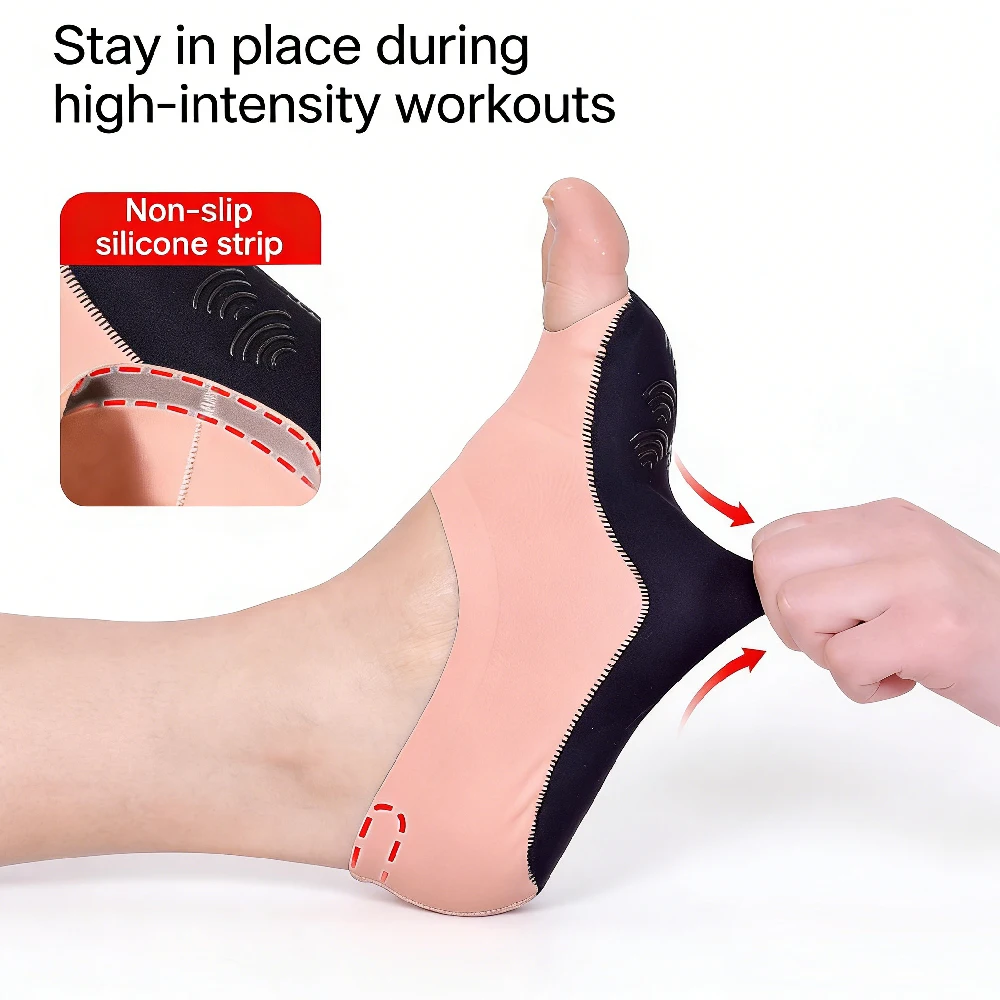 1Pair Toeless Yoga Socks for W - Grip Sock Yoga review and price