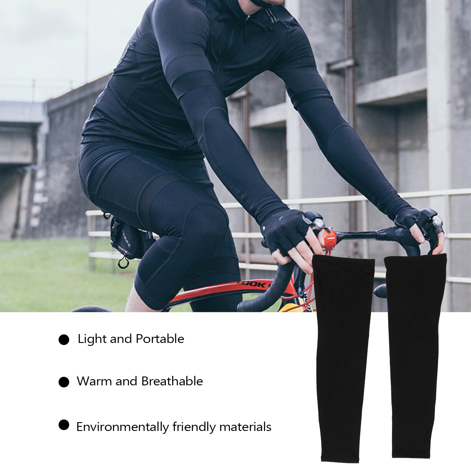 1Pair Autumn Winter Cycling Le - Compression Sleeve Calf review and price
