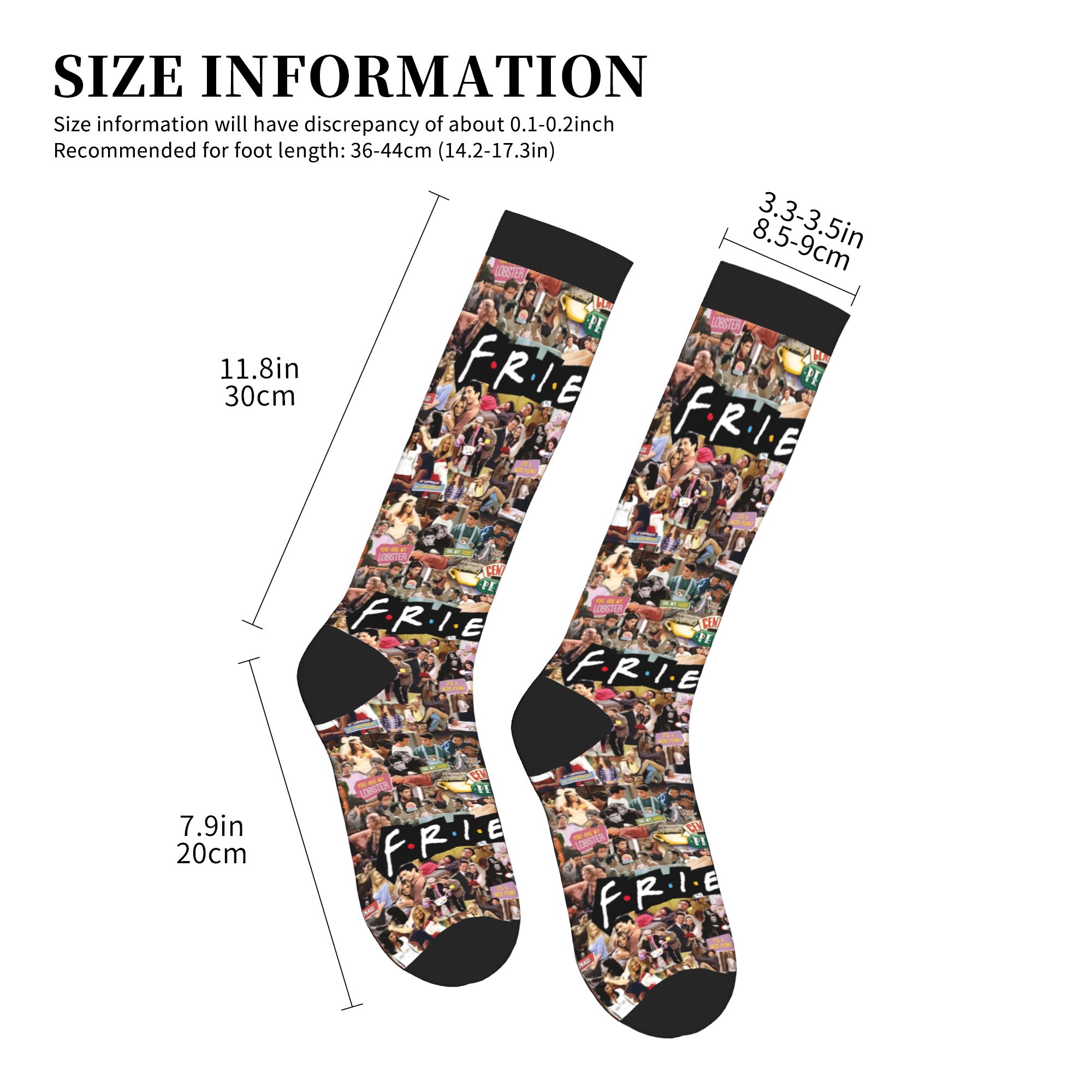 TV Show Friends Symbol Dress S - No Show Sock Women review and price