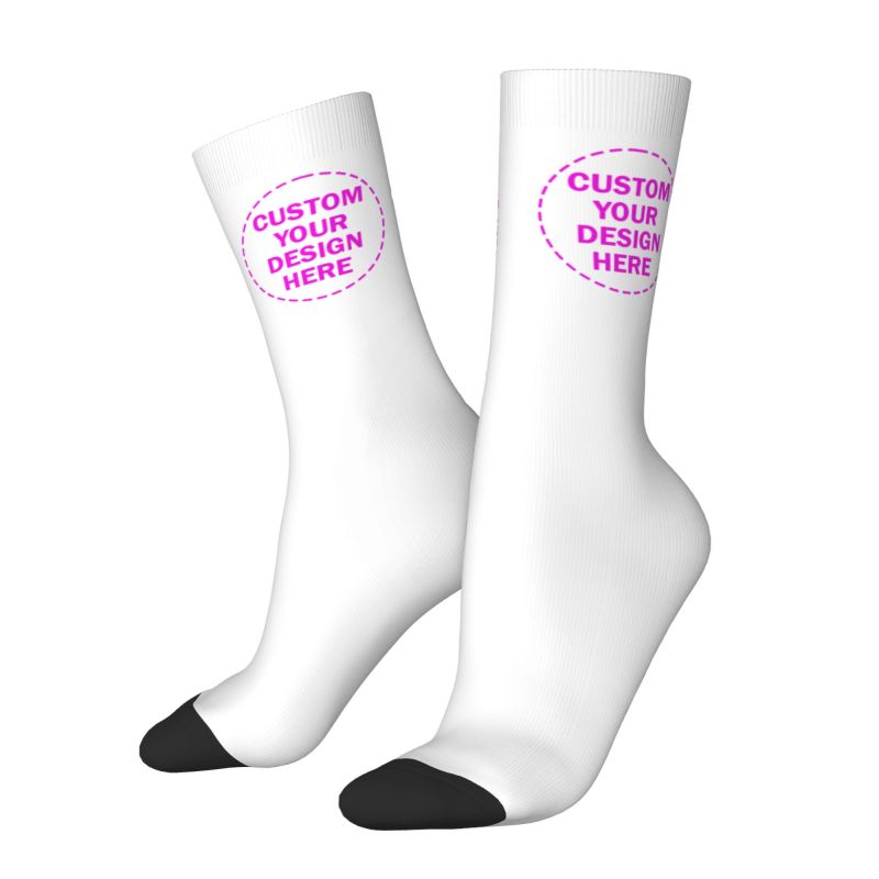 Personalize Custom Photo Logo  - Dress Sock Men review and price